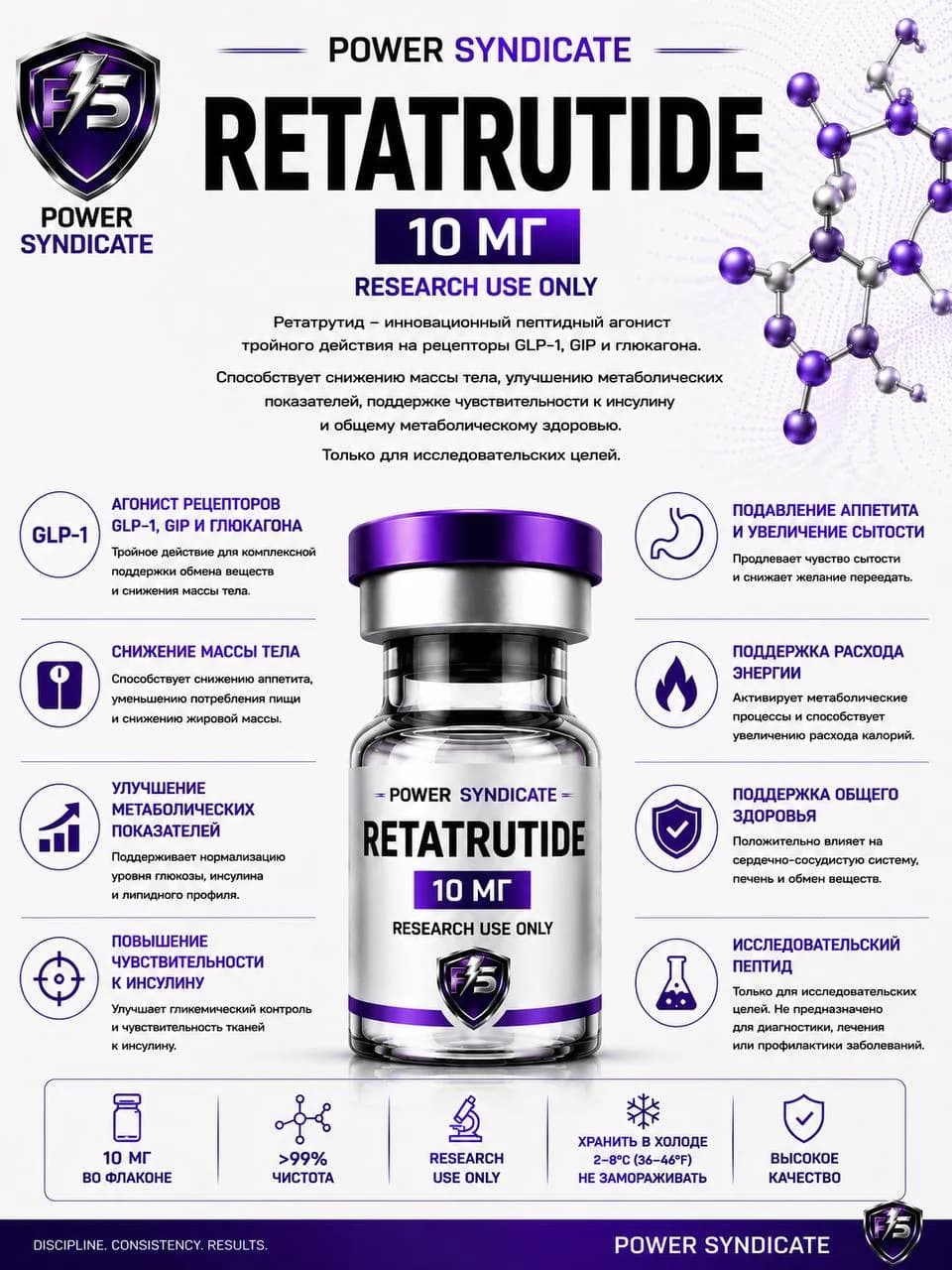 Retatrutide, 10mg