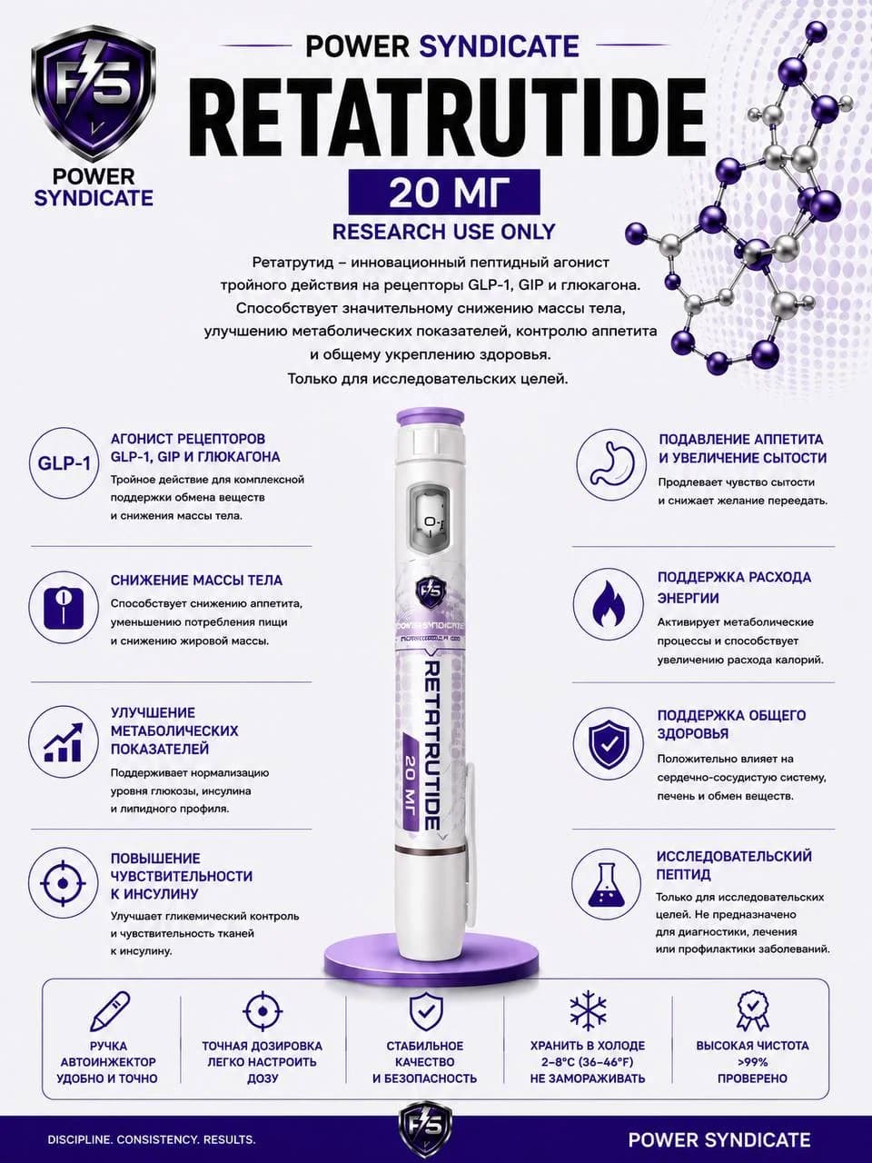 Retatrutide, 20mg